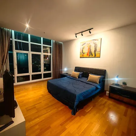 Kl Sentral Dua Sentral King Bedroom Suite With Merdeka 118 And Klcc View #Freeparking